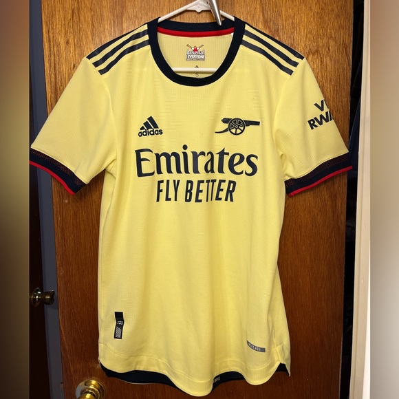 adidas Shirts Adidas Arsenal Fc Away 222 Authentic Player Issue